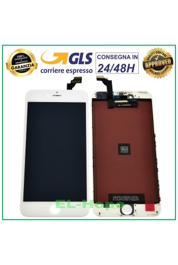 RETINA LCD DISPLAY FOR APPLE IPHONE 6 PLUS TOUCH SCREEN WHITE GLASS TIANMA