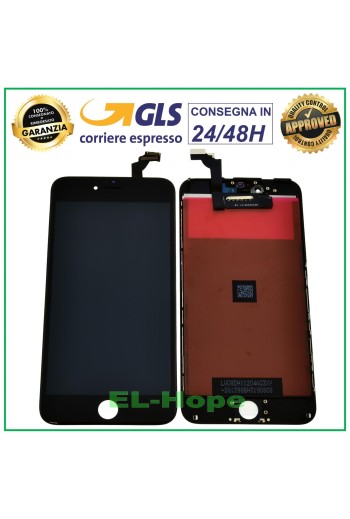 LCD DISPLAY RETINA FOR APPLE IPHONE 6 PLUS TOUCH SCREEN BLACK GLASS TIANMA