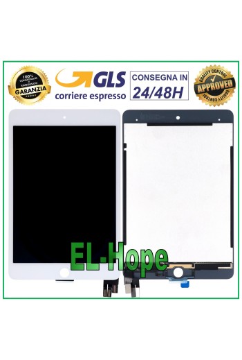 LCD DISPLAY TOUCH SCREEN FOR APPLE IPAD MINI 5 A2133 2124 2125 2126 WHITE GLASS
