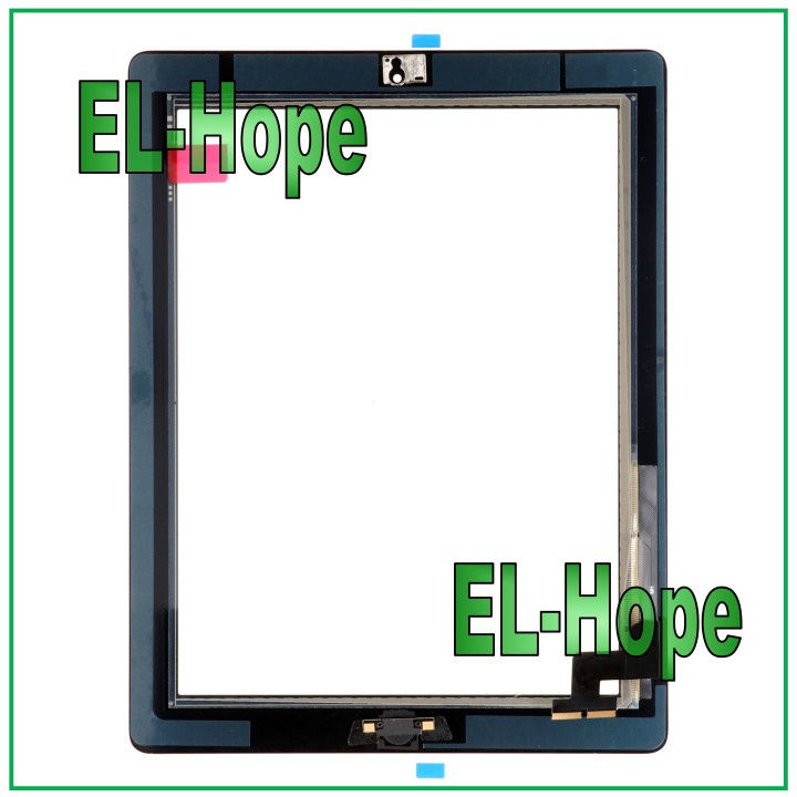 TOUCH SCREEN FOR APPLE IPAD 2 WIFI 3G A1395 A1396 A1397 BLACK GLASS + HOME BUTTON