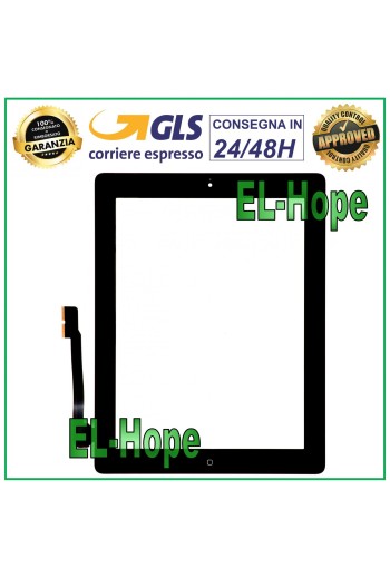 TOUCH SCREEN FOR APPLE IPAD 3 WIFI 3G A1430 A1416 A1403 BLACK GLASS + HOME BUTTON