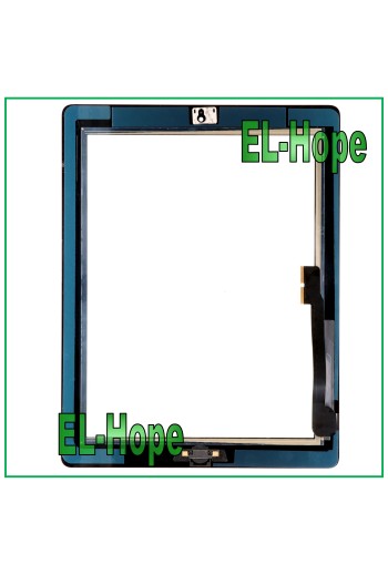 TOUCH SCREEN FOR APPLE IPAD 3 WIFI 3G A1430 A1416 A1403 BLACK GLASS + HOME BUTTON