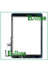 TOUCH FOR APPLE IPAD 5 AIR WIFI 3G IC CHIP A1822 A1823 BLACK GLASS + HOME BUTTON