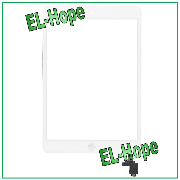 TOUCH FOR APPLE IPAD MINI WIFI 3G A1432 A1454 A1455 WHITE GLASS + HOME BUTTON