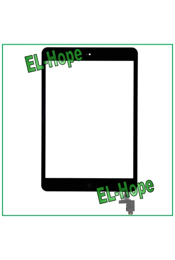 TOUCH FOR APPLE IPAD MINI WIFI 3G A1432 A1454 A1455 BLACK GLASS + HOME BUTTON