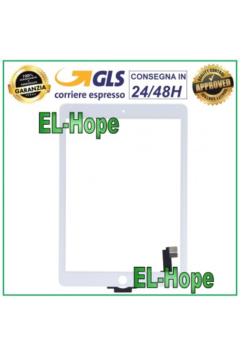TOUCH FOR APPLE IPAD 6 AIR 2 WIFI 3G A1566 A1567 9.7 SCREEN WHITE GLASS 