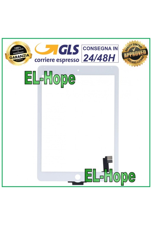 TOUCH FOR APPLE IPAD 6 AIR 2 WIFI 3G A1566 A1567 9.7 SCREEN WHITE GLASS 