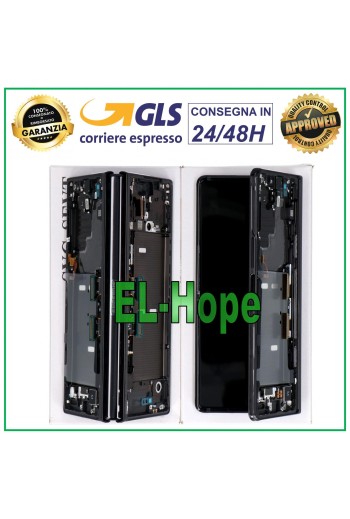 100% ORIGINAL LCD DISPLAY SAMSUNG GALAXY Z FOLD 2 5G 2020 SM-F916 TOUCH BLACK
