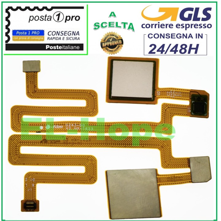 FLAT FLEX HOME BUTTON FINGERPRINT SENSOR XIAOMI REDMI MI MAX GOLD