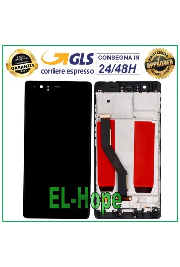 LCD DISPLAY FOR HUAWEI P9 PLUS VIE-L09 TOUCH SCREEN GLASS SCREEN FRAME BLACK