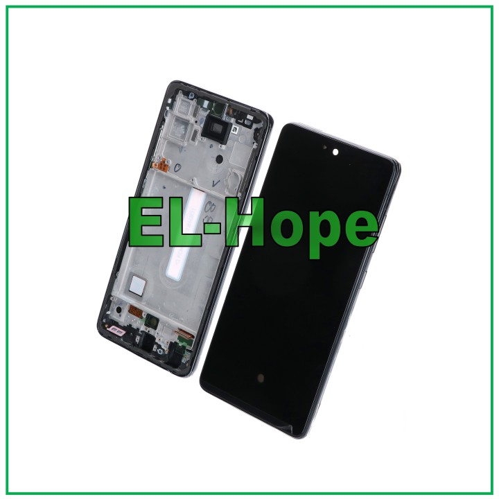 OLED LCD DISPLAY FOR SAMSUNG GALAXY A52 5G 2021 SM-A525F A526B TOUCH FRAME BLACK