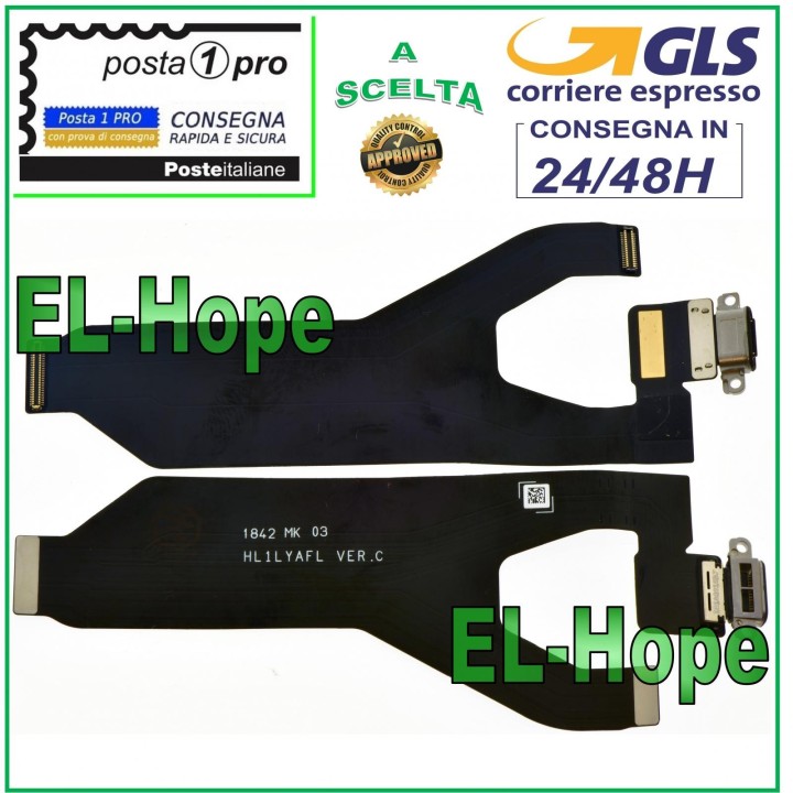 FLAT FLEX CHARGING CONNECTOR HUAWEI MATE 20 PRO LYA-L09 LYA-L29 TYPE C CHARGING