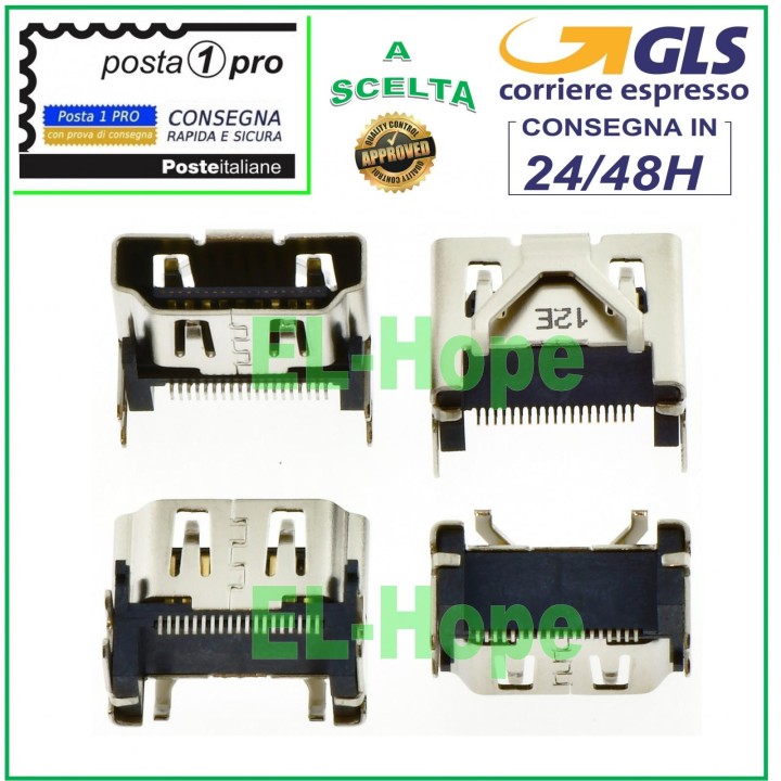 HDMI PORT V2 CONNECTOR SOCKET REPLACEMENT FOR PLAYSTATION 4 PS4 SLIM PRO