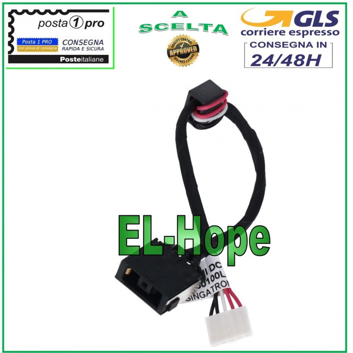 DC POWER JACK NOTEBOOK LENOVO G50-30 G50-40 G50-45 FLEX POWER CONNECTOR