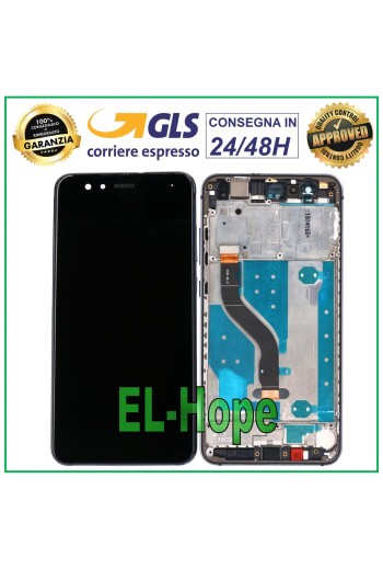 LCD DISPLAY + FRAME FOR HUAWEI P10 LITE WAS-LX1 LX1A TOUCH SCREEN BLACK SCREEN
