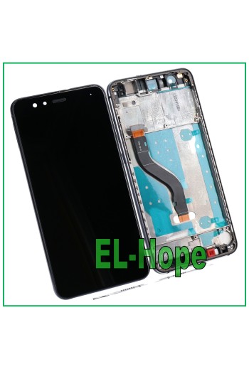 LCD DISPLAY + FRAME FOR HUAWEI P10 LITE WAS-LX1 LX1A TOUCH SCREEN BLACK SCREEN