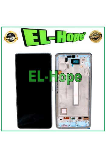 OLED LCD DISPLAY FOR SAMSUNG GALAXY A53 5G 2022 SM A536 A536B TOUCH FRAME BLUE