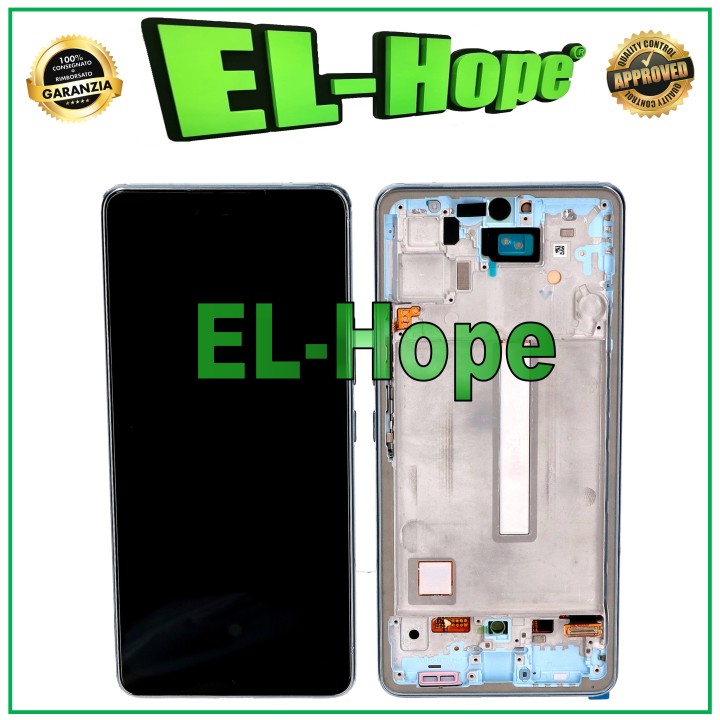 OLED LCD DISPLAY FOR SAMSUNG GALAXY A53 5G 2022 SM A536 A536B TOUCH FRAME BLUE