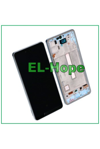 OLED LCD DISPLAY FOR SAMSUNG GALAXY A53 5G 2022 SM A536 A536B TOUCH FRAME BLUE