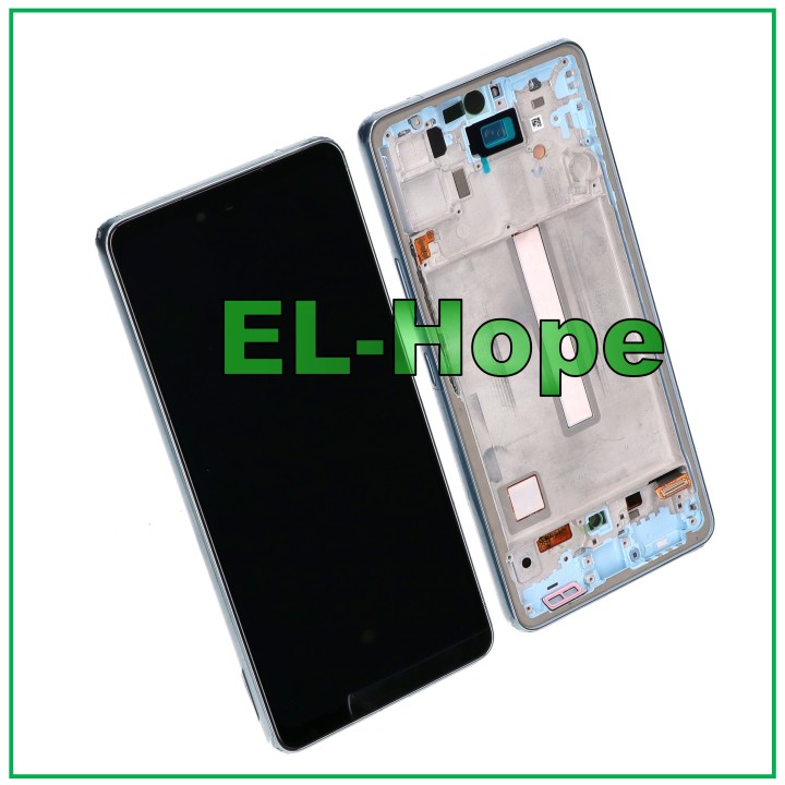 OLED LCD DISPLAY FOR SAMSUNG GALAXY A53 5G 2022 SM A536 A536B TOUCH FRAME BLUE
