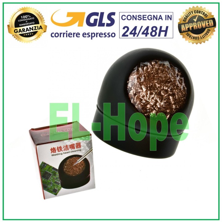 SCOOP SPONGE FOR CLEANING SOLDERING IRON TIP CLEANER TIN SOLDERING STATION