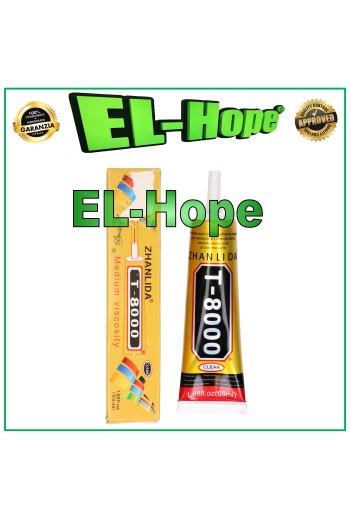 MULTIPURPOSE ADHESIVE GLUE T-8000 50ML SMARTPHONE TOUCH DISPLAY REPAIR
