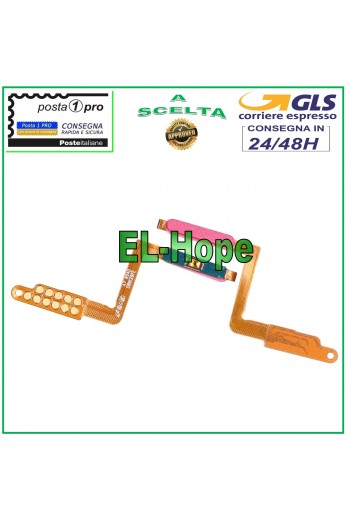FLAT FLEX POWER ON OFF KEY SAMSUNG GALAXY A7 2018 SM A750F PINK
