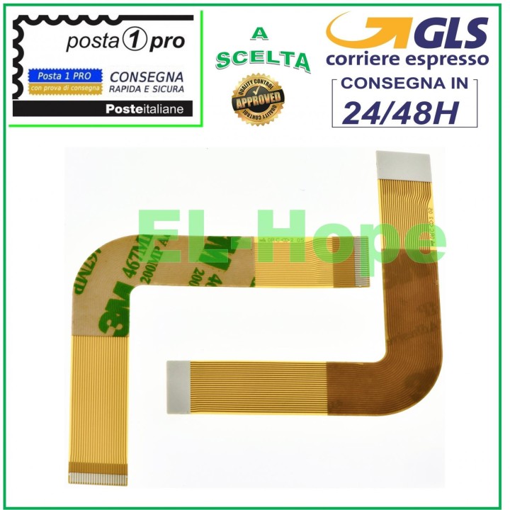 FLAT FLEX CABLE LASER PLAYER FOR SONY PLAYSTATION 2 PS2 SLIM 7000X 25 PIN