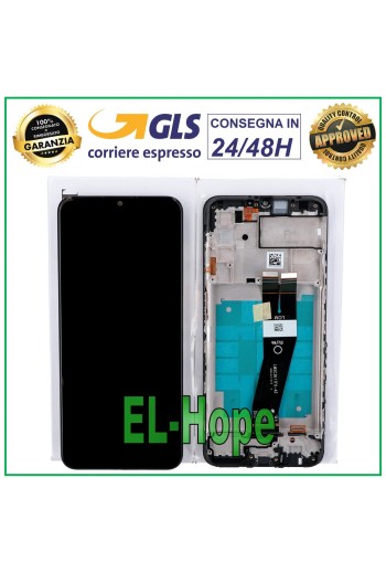 ORIGINAL LCD DISPLAY SERVICE FRAME SAMSUNG GALAXY A03S SM-A037G TOUCH SCREEN