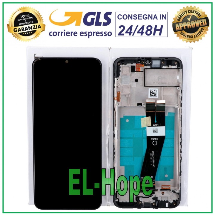 ORIGINAL LCD DISPLAY SERVICE FRAME SAMSUNG GALAXY A03S SM-A037G TOUCH SCREEN