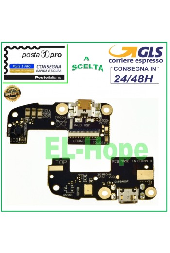 CHARGING CONNECTOR ASUS ZENFONE 2 ZE550ML ZE551ML MICROPHONE FLAT DOCK CHARGING