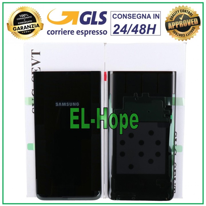 ORIGINAL SAMSUNG GALAXY A80 SM-A805 BATTERY COVER BLACK BACK COVER
