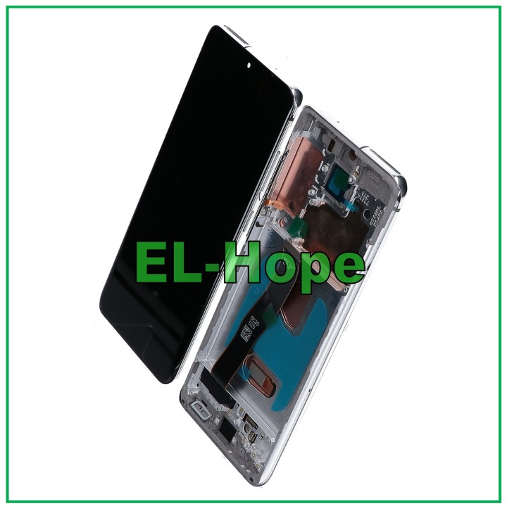OLED LCD DISPLAY + FRAME FOR SAMSUNG GALAXY S20 SM-G980 G981 TOUCH WHITE GLASS
