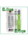 SET 22 PCS BAKU BK-3020 SCREWDRIVER SCREWDRIVER TOOL KIT OPENING SMARTPHONE TABLET