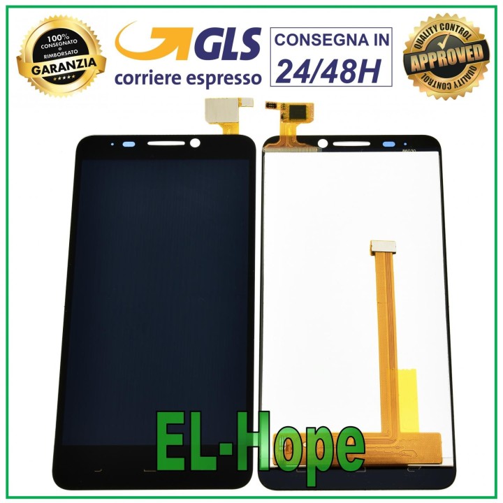 LCD DISPLAY FOR ALCATEL POP IDOL OT 6030 OT-6030D TOUCH SCREEN GLASS ASSEMBLED