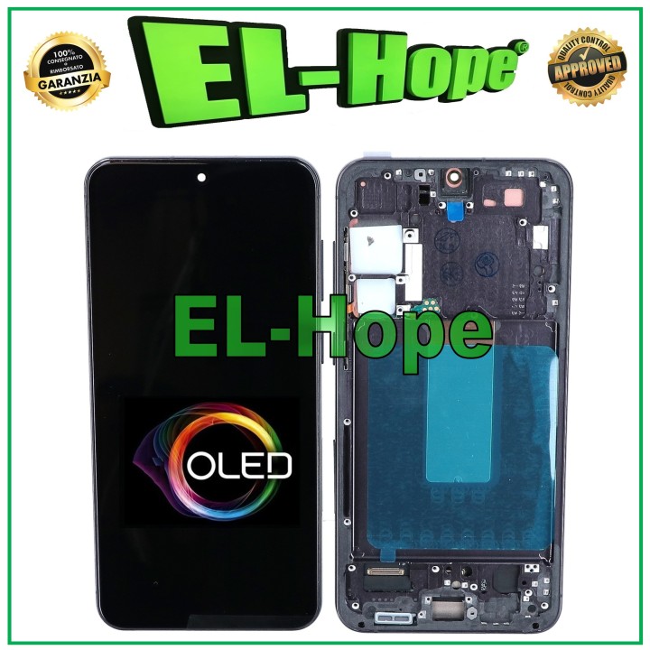 OLED TOUCH SCREEN LCD DISPLAY FOR SAMSUNG GALAXY S23+ PLUS SM-S916 BLACK FRAME