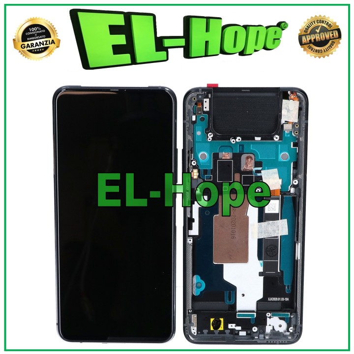 OLED LCD FRAME DISPLAY FOR ASUS ZENFONE 7 ZS670KS / PRO ZS671KS TOUCH BLACK GLASS