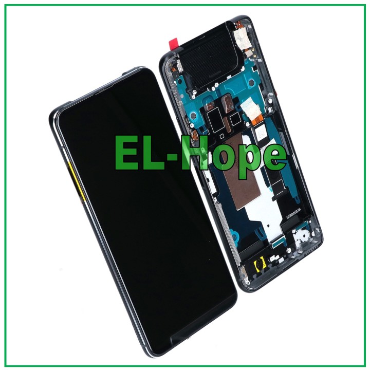 OLED LCD FRAME DISPLAY FOR ASUS ZENFONE 7 ZS670KS / PRO ZS671KS TOUCH BLACK GLASS
