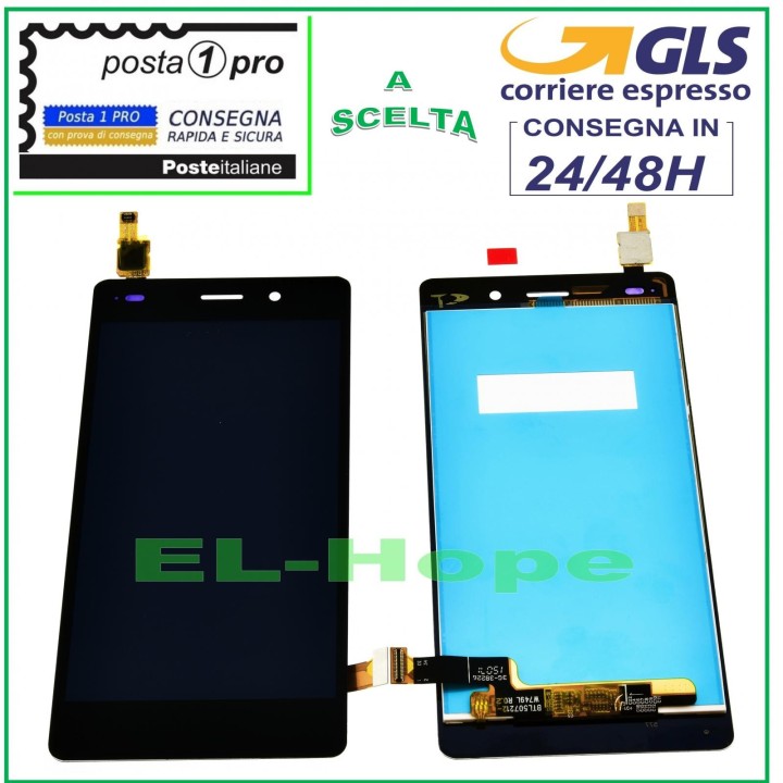 LCD DISPLAY FOR HUAWEI P8 Lite ALE-L21 TOUCH SCREEN MONITOR GLASS BLACK