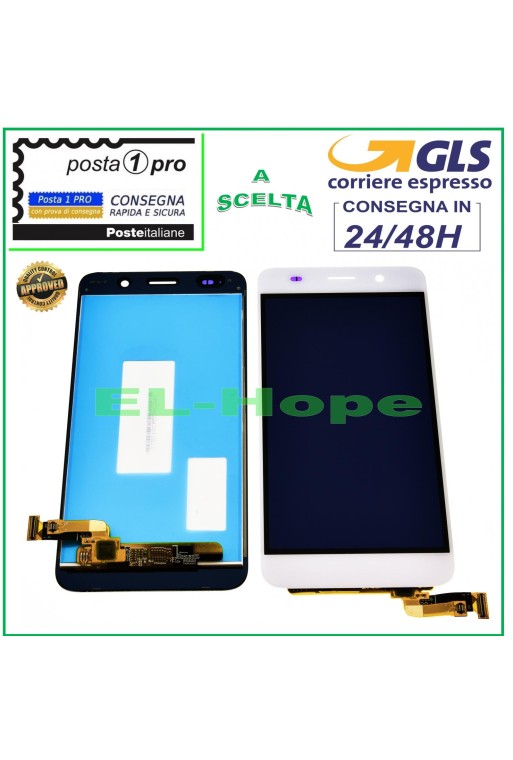 LCD DISPLAY FOR HUAWEI Y6 SCL-L01 SCL-L21 TOUCH SCREEN GLASS SCREEN WHITE