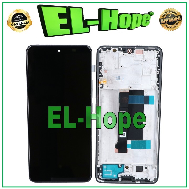 OLED TOUCH LCD DISPLAY FOR XIAOMI REDMI NOTE 13 PRO 5G 2312CRAD3C BLACK FRAME