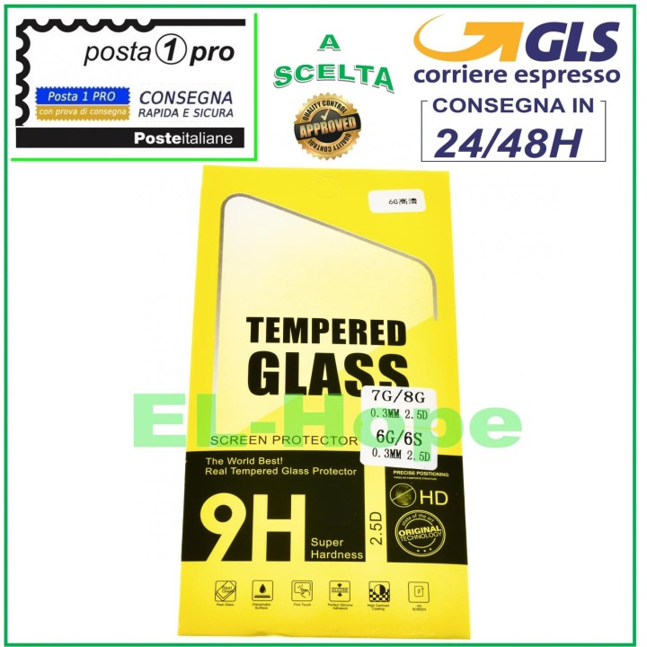 TEMPERED GLASS SCREEN PROTECTOR FOR IPHONE 6
