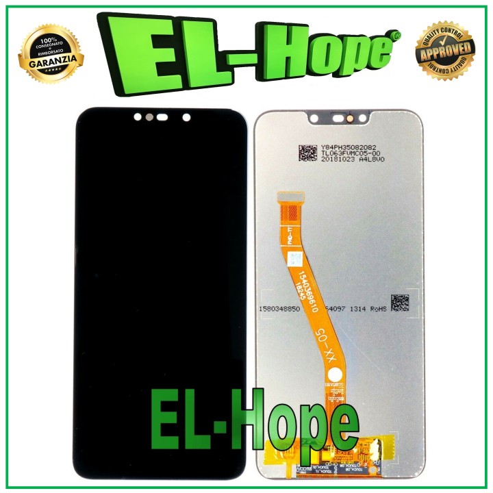 LCD DISPLAY FOR HUAWEI P SMART PLUS INE-LX1 NOVA 3i LX2 TOUCH SCREEN BLACK GLASS