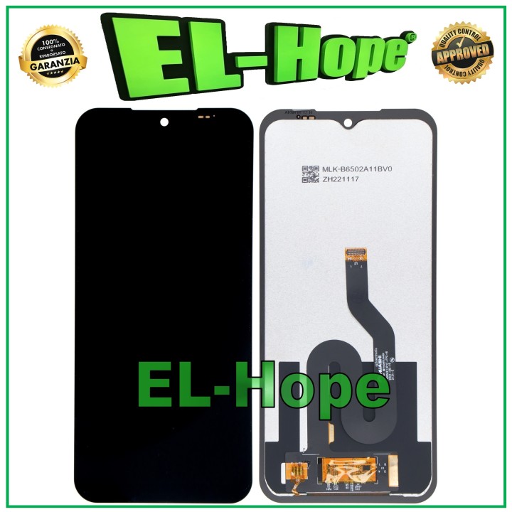 LCD DISPLAY FOR ULEFONE ARMOR 12 / 12S TOUCH SCREEN GLASS SCREEN ASSEMBLED