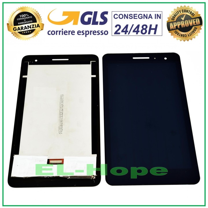 LCD DISPLAY FOR HUAWEI MediaPad T1 T1-701U TOUCH SCREEN GLASS SCREEN BLACK