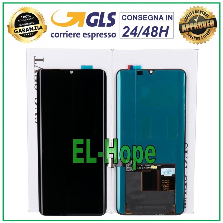 TOUCH SCREEN DISPLAY + LCD LIKE ORIGINAL SERVICE PACK XIAOMI MI NOTE 10 /10 PRO