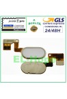 FLAT HOME BUTTON FINGERPRINT BUTTON FOR MEIZU MEILAN M3 NOTE M681Q WHITE