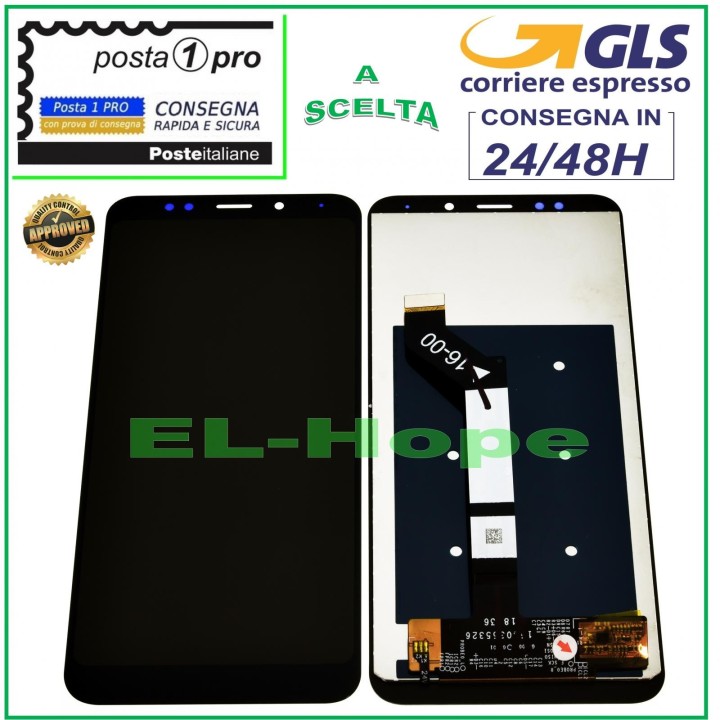 LCD DISPLAY FOR XIAOMI REDMI 5 PLUS TOUCH SCREEN MONITOR GLASS BLACK