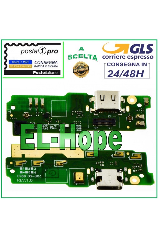SONY XPERIA XA1 ULTRA G3221 CHARGING CONNECTOR MICROPHONE DOCK PCB TYPE C CHARGING