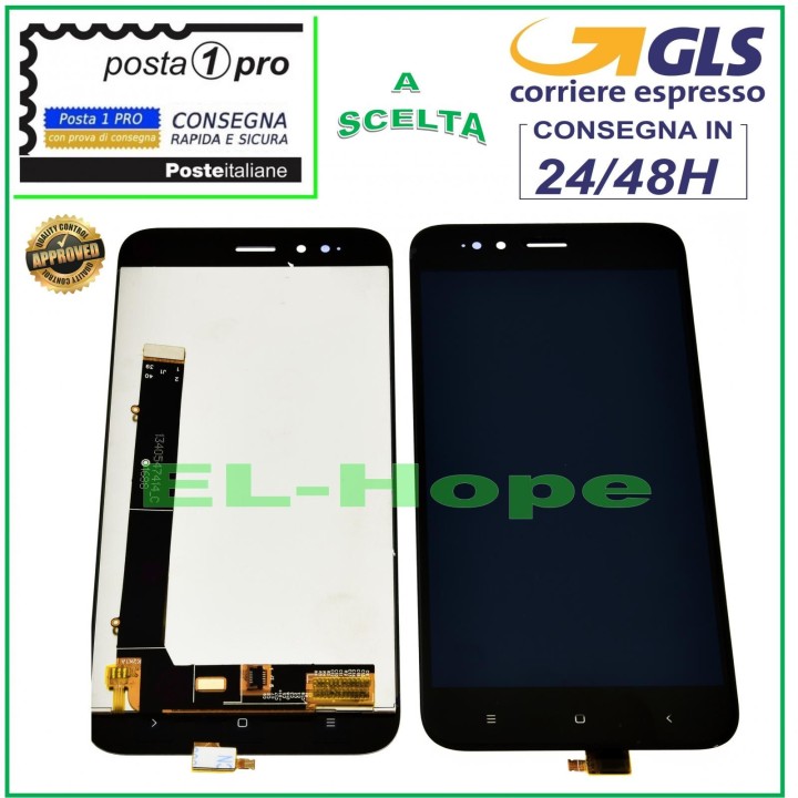 LCD DISPLAY FOR XIAOMI MI 5X A1 MI5X MIA1 MDG2 TOUCH SCREEN BLACK GLASS SCREEN